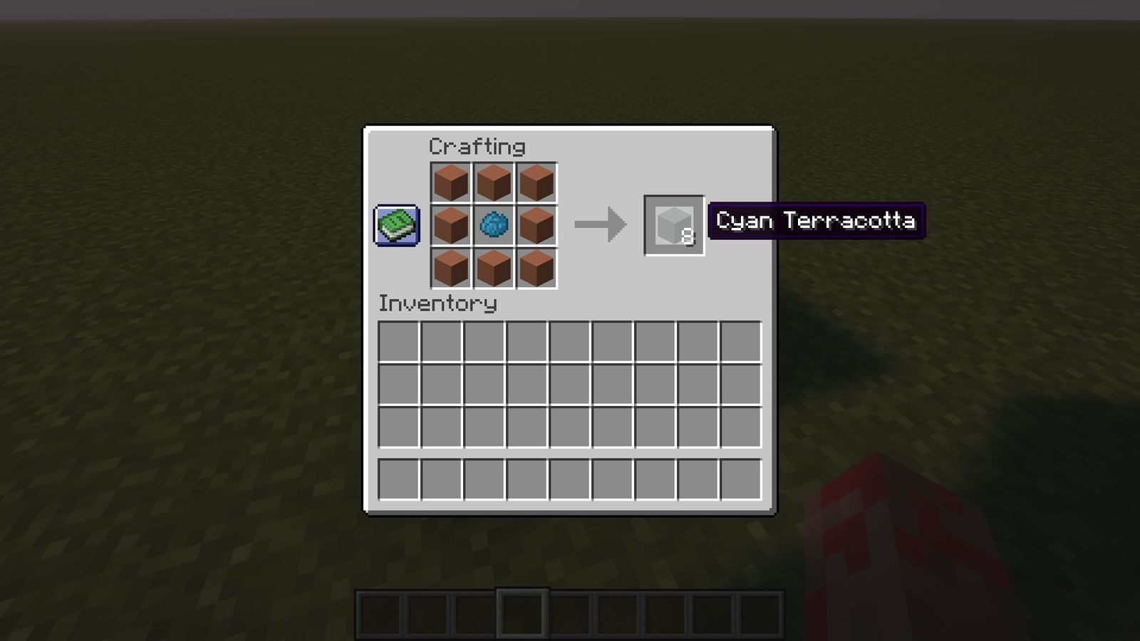 Minecraft cyan terracotta guide Crafting recipe, uses, and more
