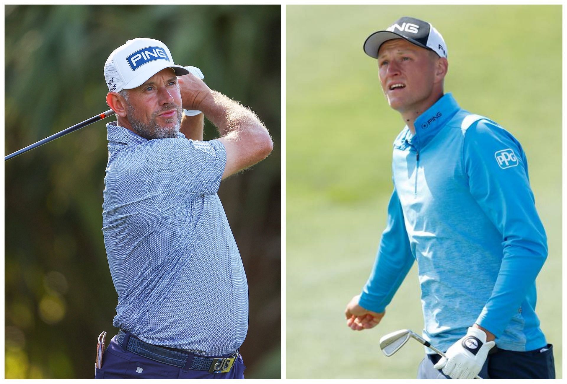 Lee Westwood &amp; Adrian Meronk 