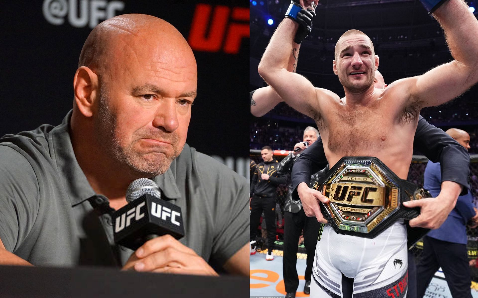 Dana White responds to Sean Strickland claiming he doesn
