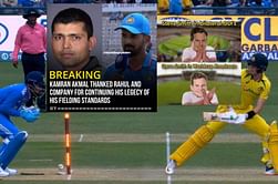 "Harbhajan curse is real for Ashwin"- Top 10 funny memes as Australia reach 276 against India in 1st ODI in Mohali
