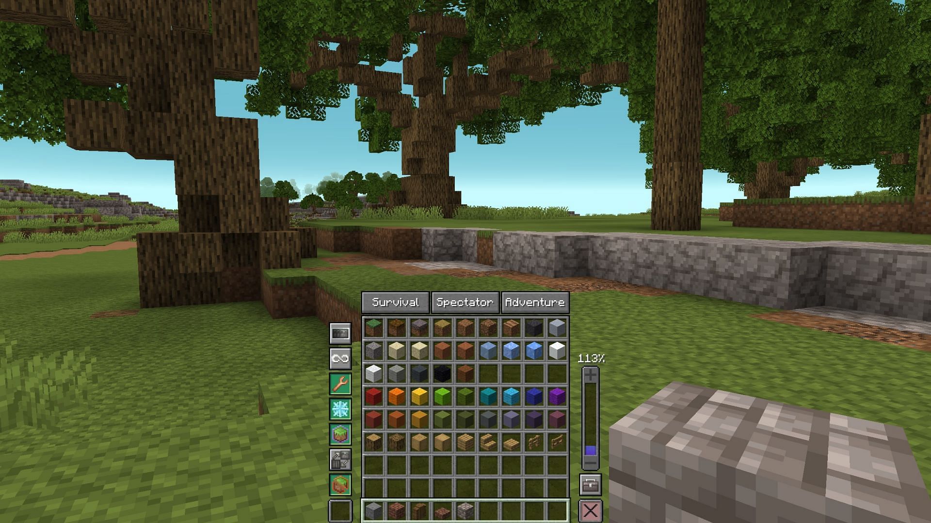 Builder mode in the Axiom mod for Minecraft (Image via Modrinth/Moulberry)