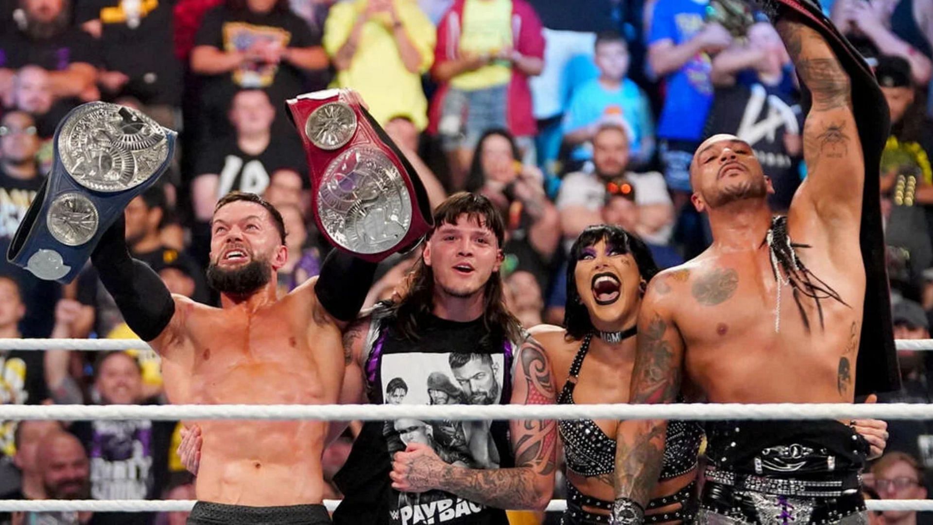 The Judgment Day is active on WWE RAW