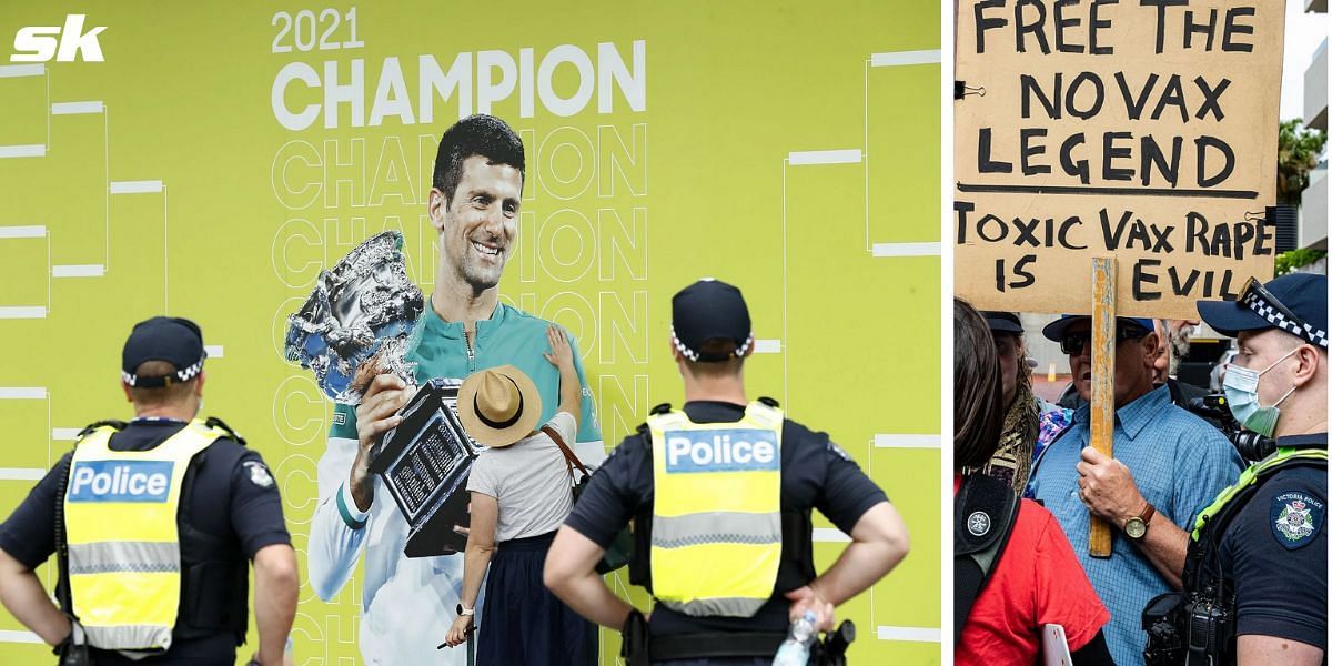 Novak Djokovic has not taken the Covid-19 vaccination jab.