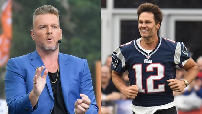 "Tom Brady, you're single again, got a revenge body": Pat McAfee speculates about Robert Kraft's train of thought at Eagles vs Patriots