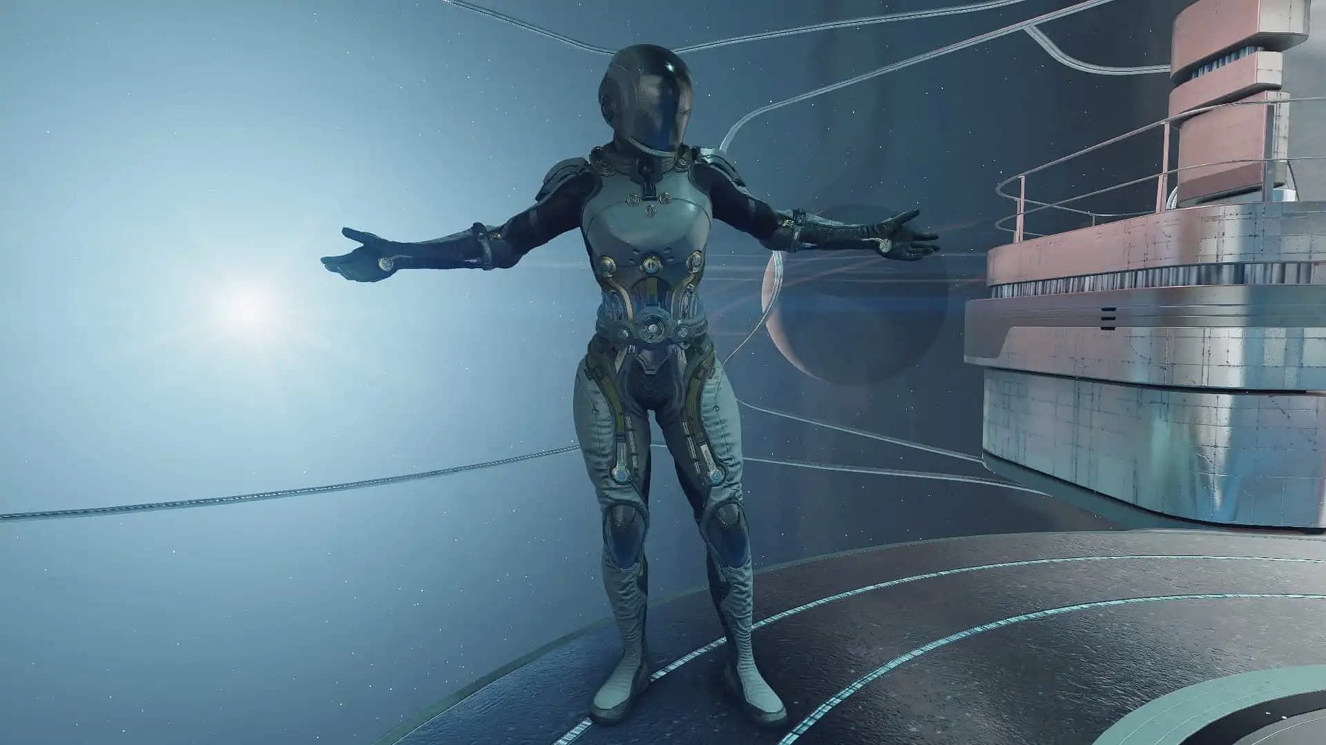 The Starborn Spacesuit and its upgraded versions can be acquired with each NG+ (Image via Bethesda)