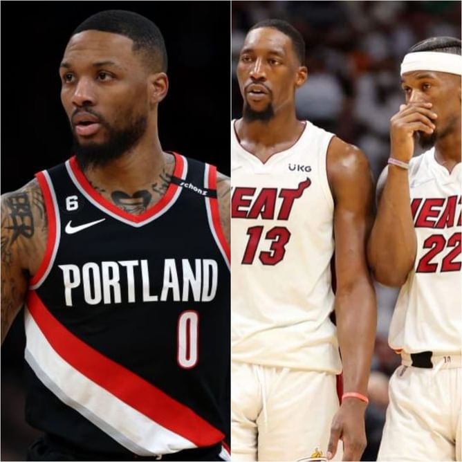 NBA Rumors: Damian Lillard-Heat trade potentially fell through because of Blazers' Butler or Adebayo demand