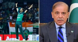 “They cannot play him” – Ex-Pakistan PM Shehbaz Sharif reacts to Shaheen Afridi's 4-fer in IND vs PAK Asia Cup showdown