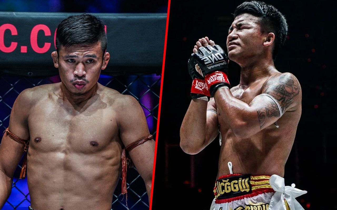 Superlek (Left) faces Rodtang Jitmuangnon (Right) at ONE Friday Fights 34