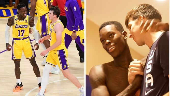 Dennis Schroder was in “tears” after Austin Reaves put his ego aside to congratulate him after USA’s loss to Germany
