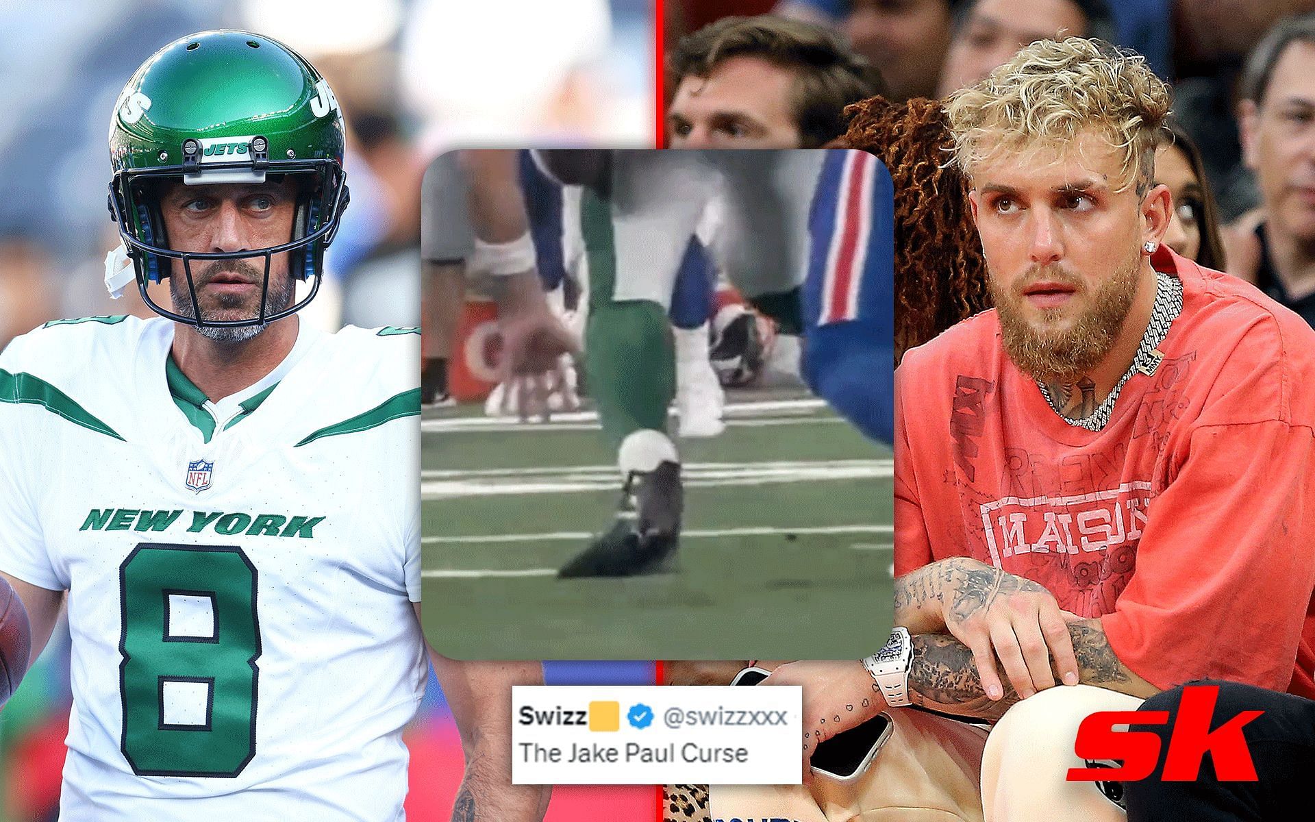 Jake Paul claims he did ayahuasca WITH Aaron Rodgers and is also