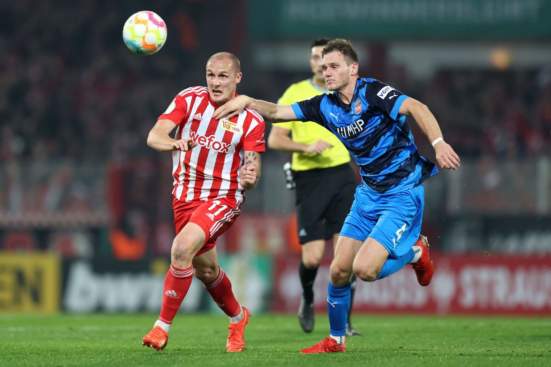 1. FC Union Berlin v 1. FC Heidenheim 1846 - DFB Cup: Second Round