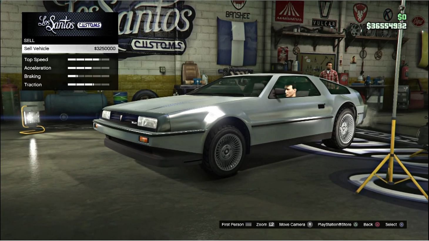 Selling the Deluxo in GTA 5 (Image via YouTube/Rams la pierre)