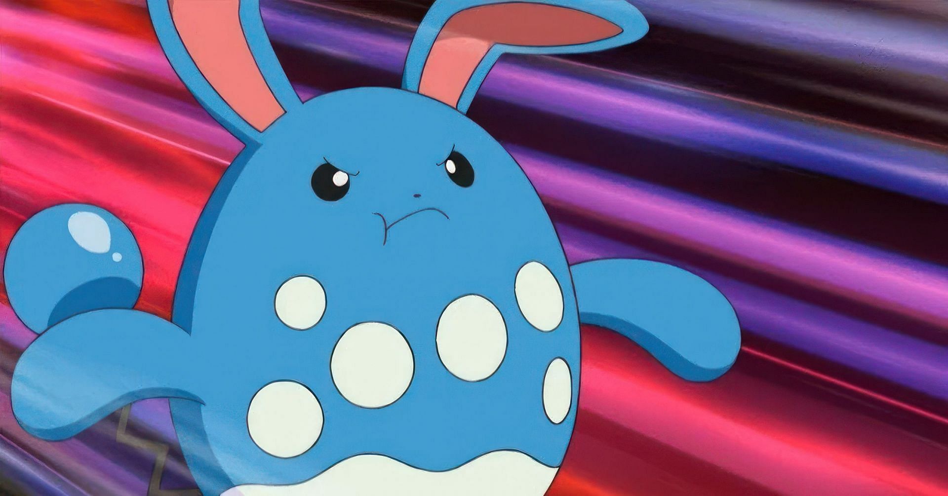Azumarill, as seen in the anime (Image via The Pokemon Company)