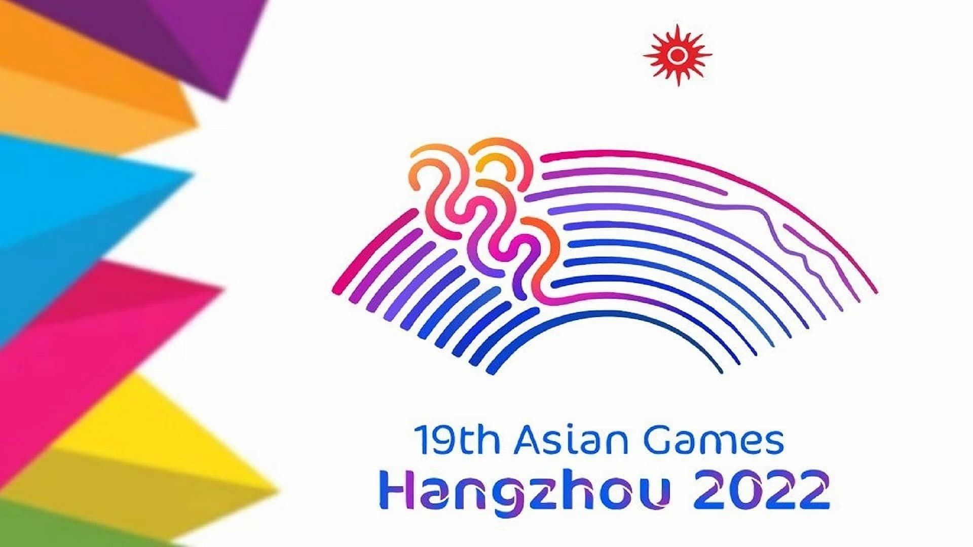 The official logo for the 2022 Asian Games. 