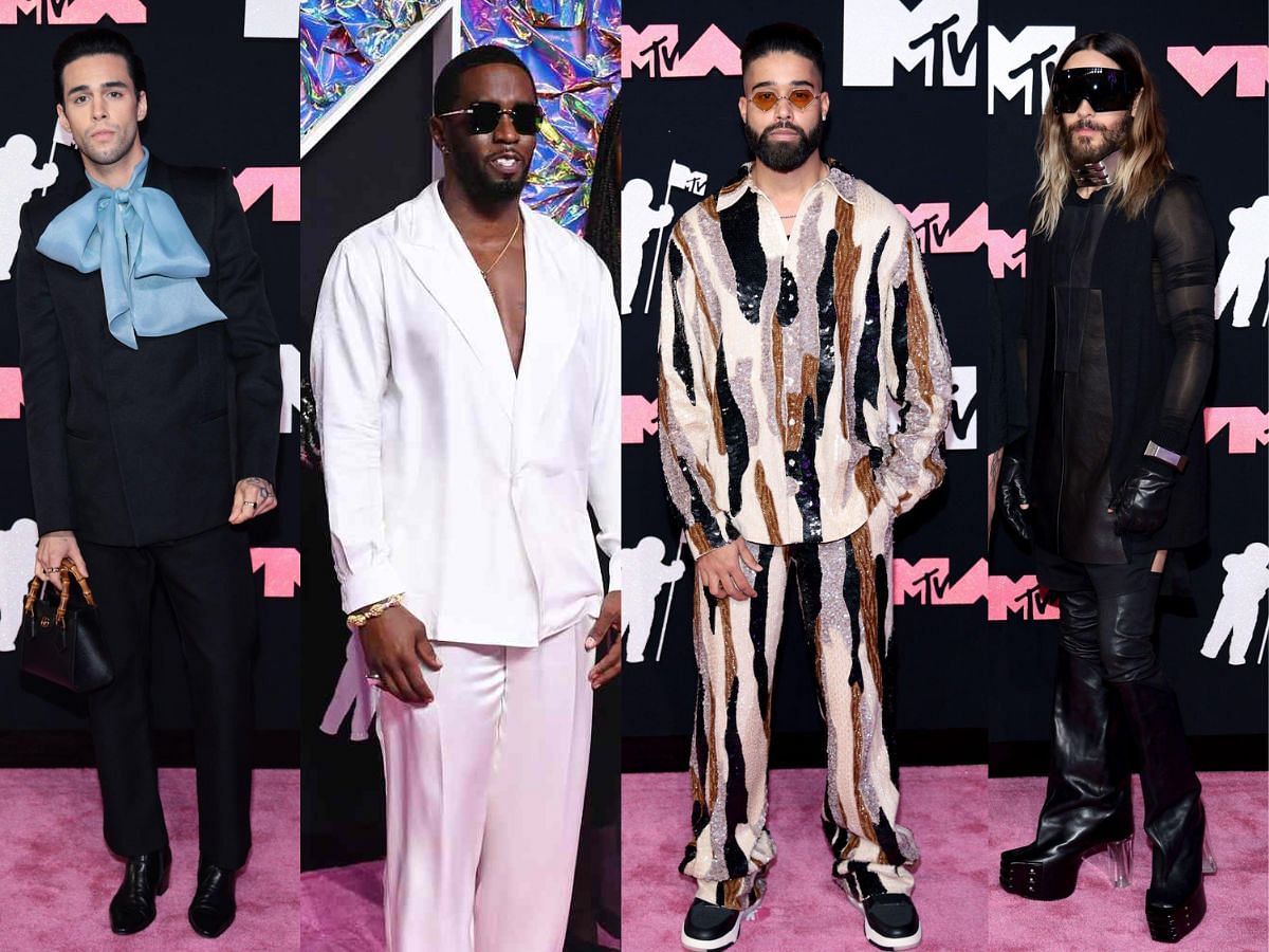 5 best-dressed male at VMA