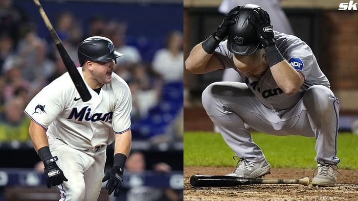 New Marlins slugger Jake Burger grew up playing hockey with