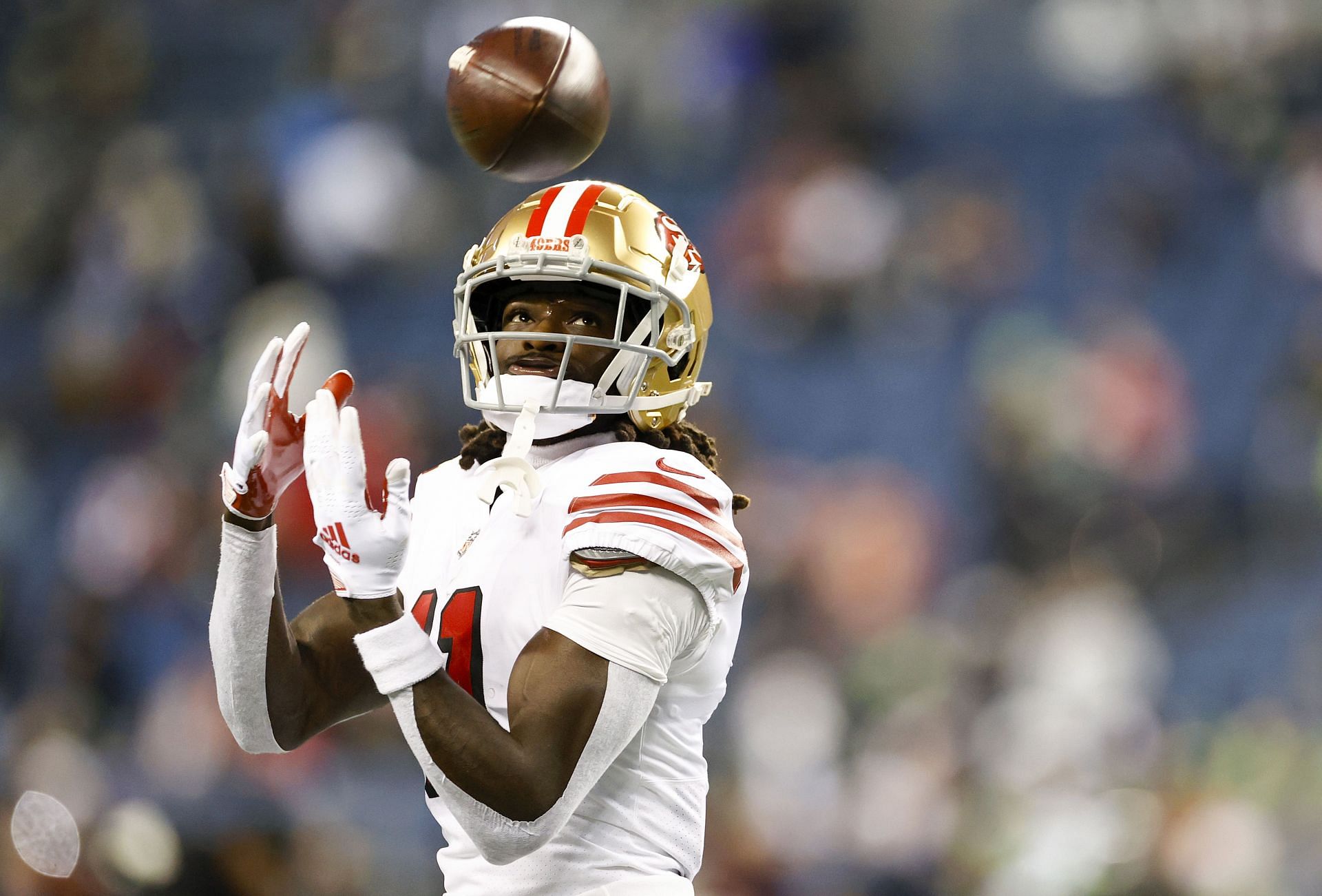 Brandon Aiyuk fantasy football, DFS outlook: What to do with the 49ers WR  in 2023 NFL Divisional round - DraftKings Network