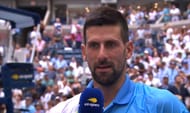 Novak Djokovic at the 2023 US Open