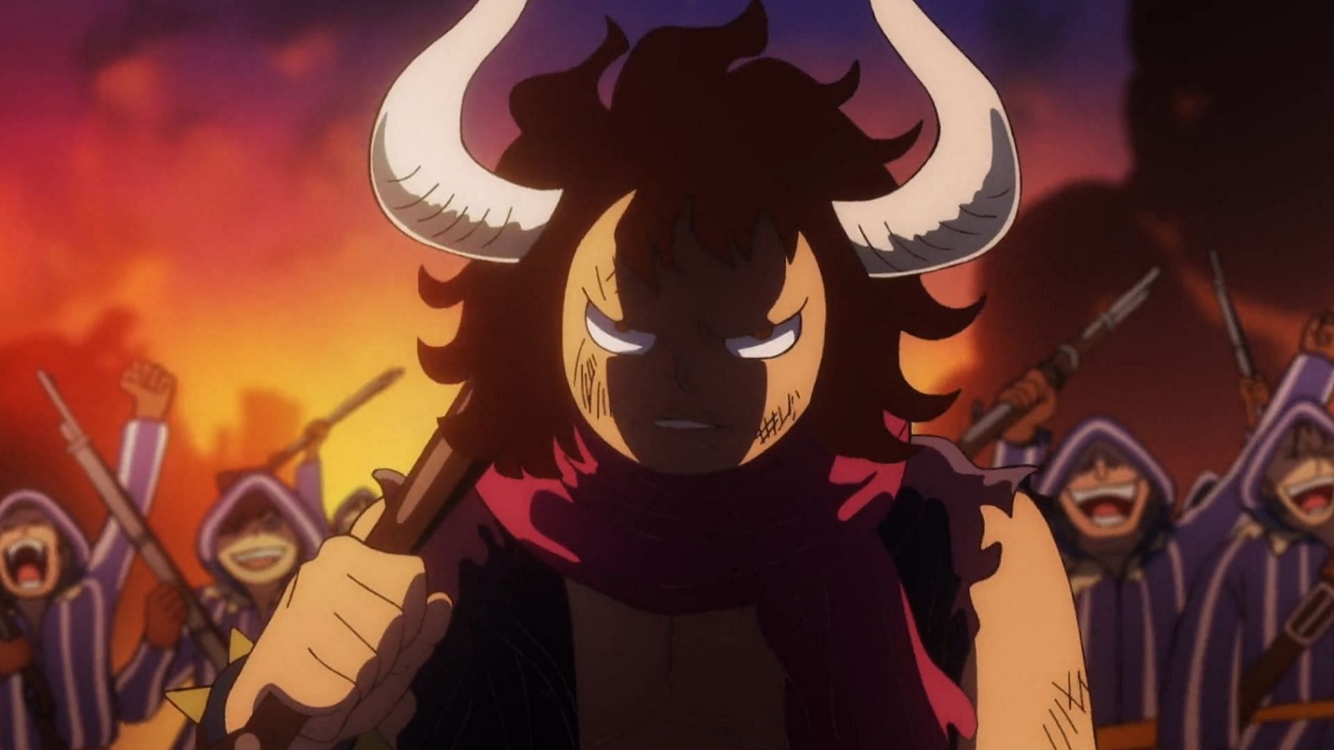 Twitter erupts after One Piece episode 1016 shows the monster captains  going against Kaido