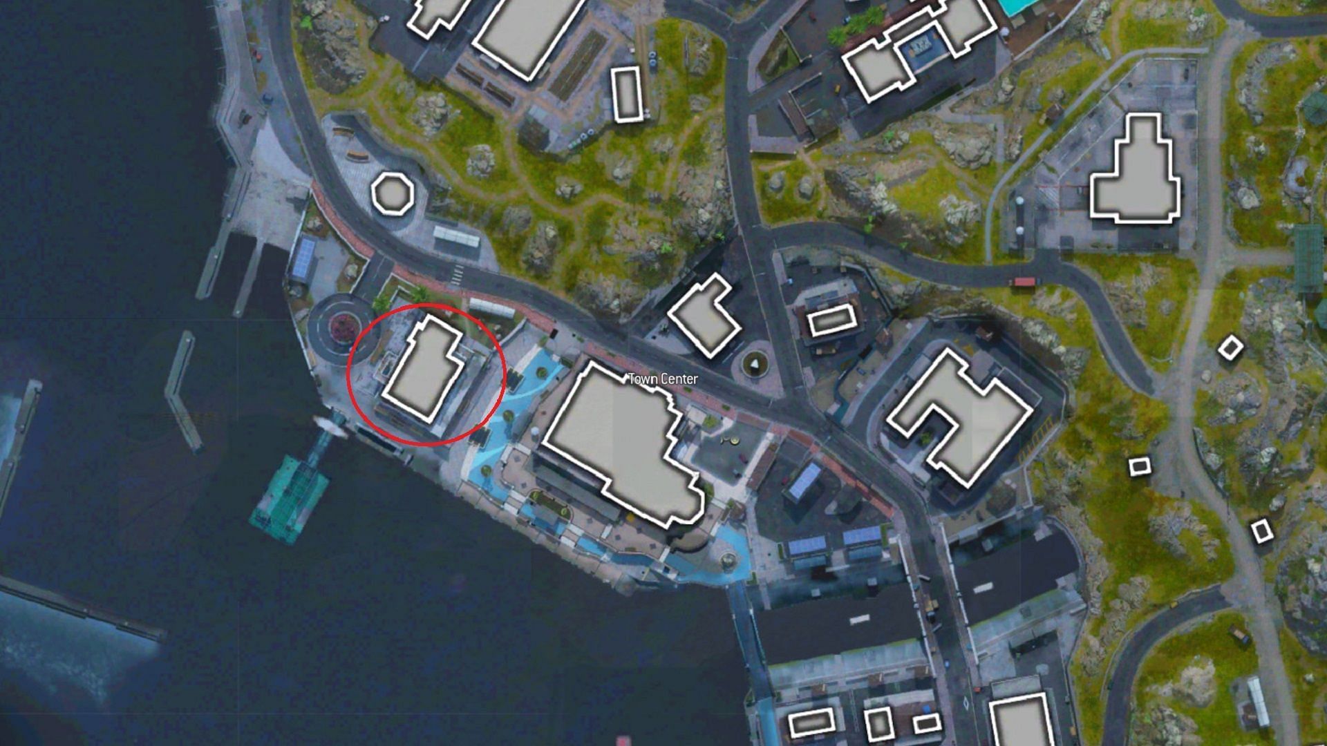 Konni safe house location in the Scatter DMZ mission of Warzone 2 (Image via Activision)