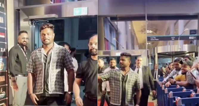 फिल्म इंडस्ट्री के अवार्ड शो में संजू सैमसन को लेकर फैंस में दिखा भारी उत्साह, वीडियो में शोर मचाते नजर आये फैंस