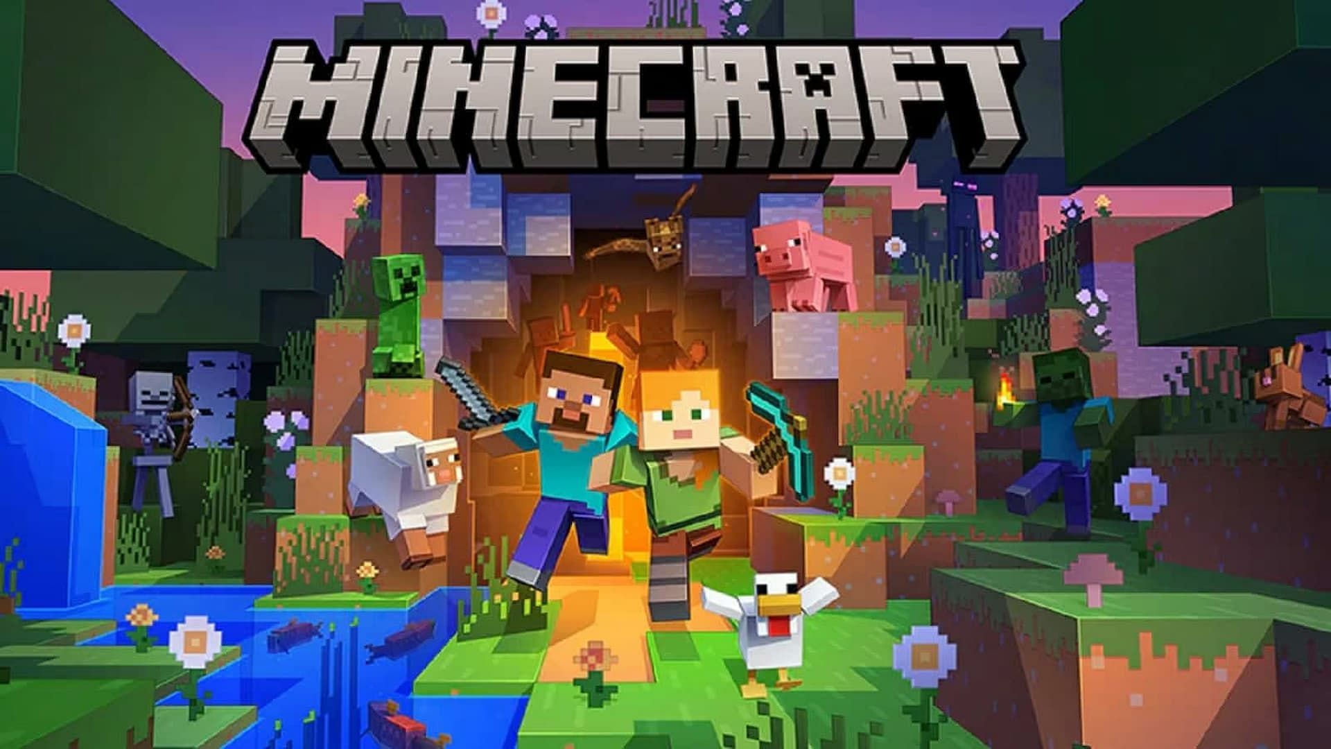 Minecraft can be enjoyed with 4 GB RAM (Image via Microsoft/Mojang)