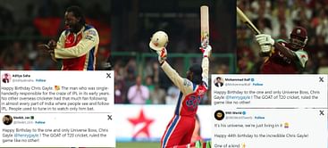 "Thank you for making the IPL what it is today" - Fans on Twitter celebrate Chris Gayle on his 44th birthday