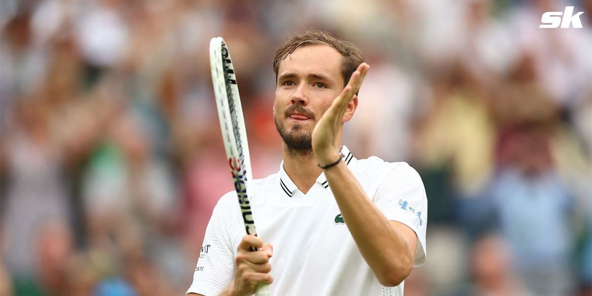 Daniil Medvedev recently expressed delight at seeing a young fan that had a tennis game similar to his own