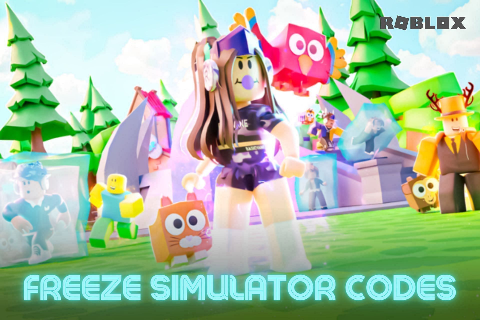 Freeze Simulator codes (Image via Sportskeeda)