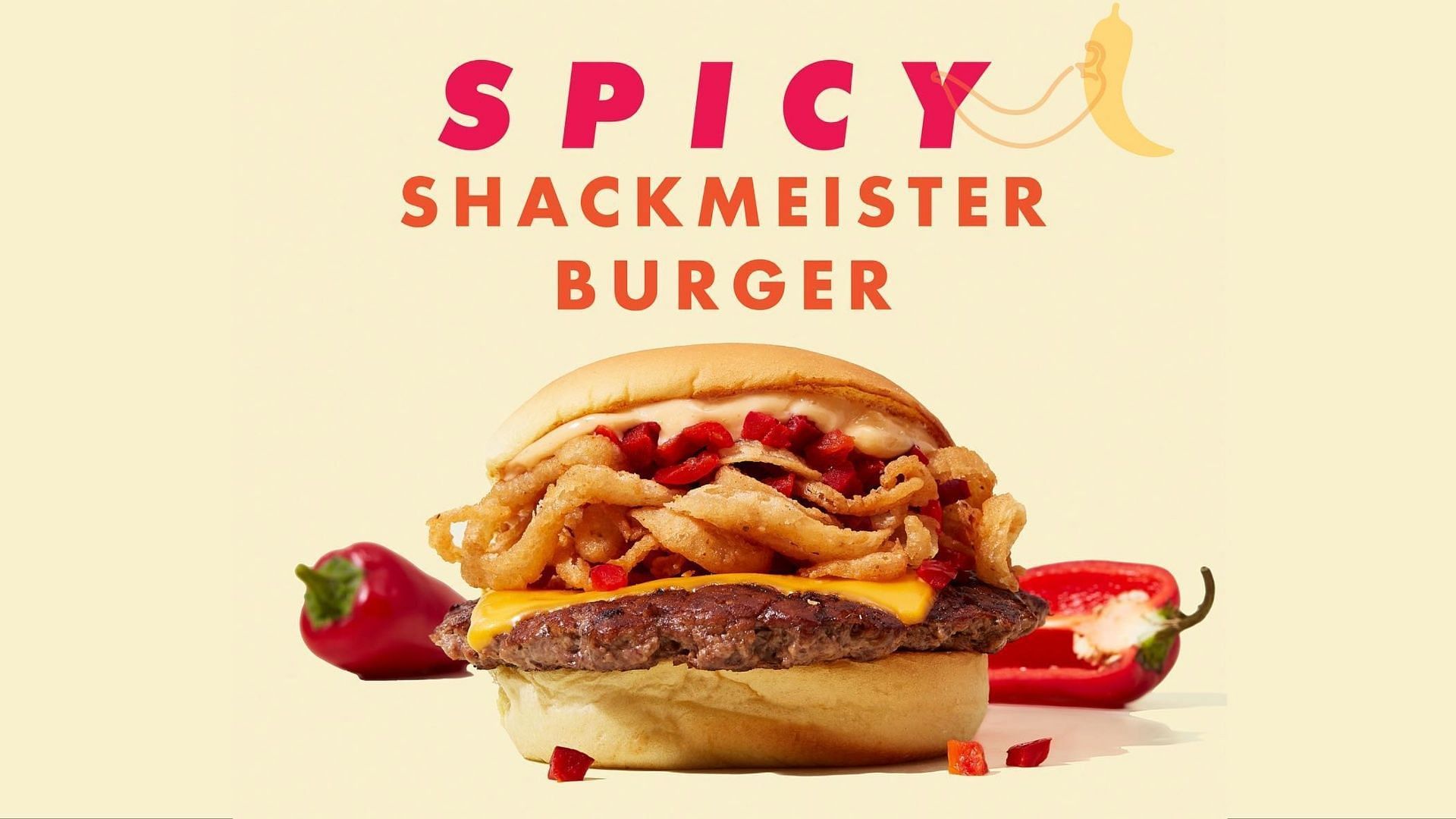New Spicy Shackmeister Burger (Image via Shake Shack)