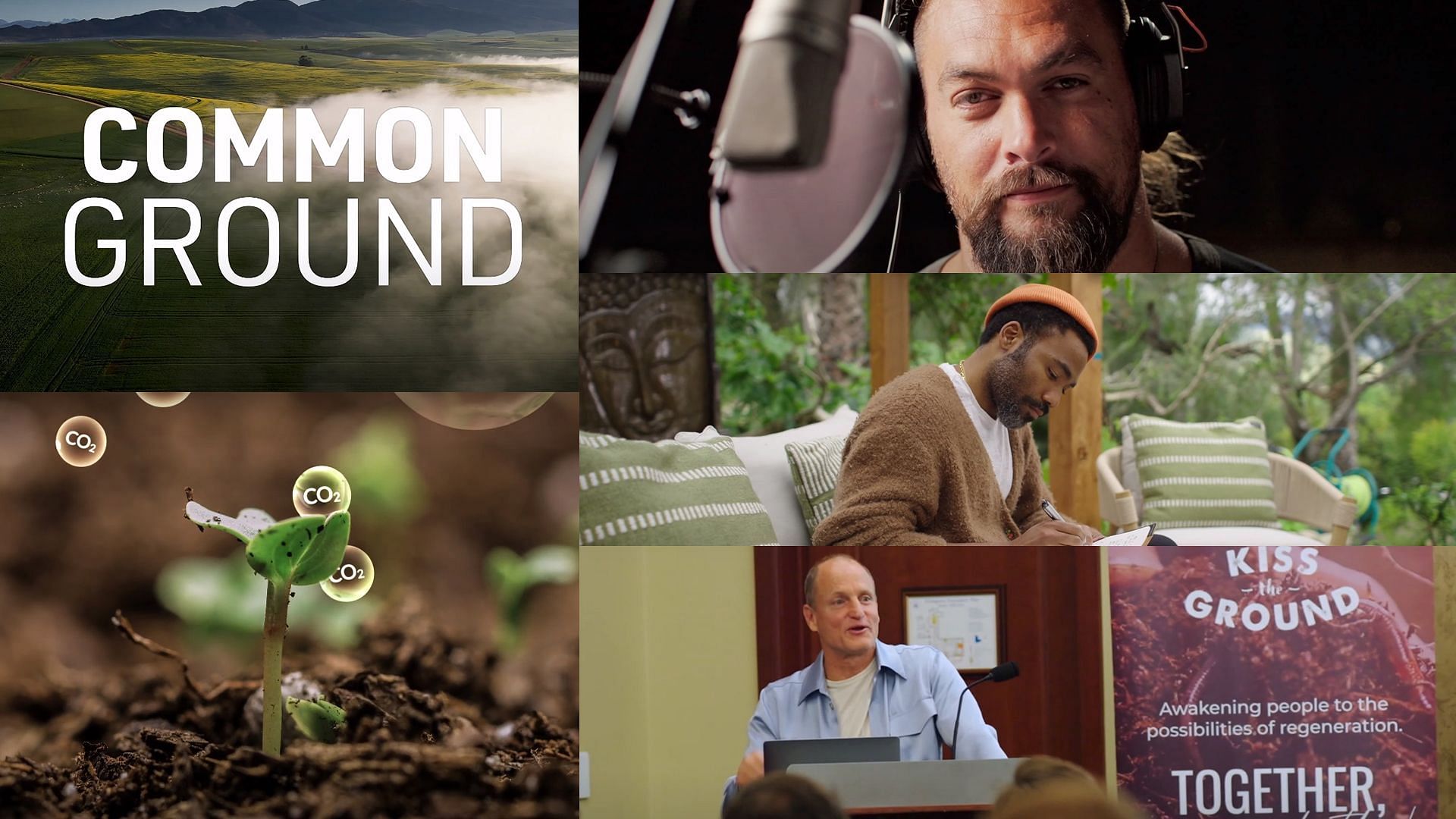 Josh and Rebecca Tickell are back with Common Ground. (Photos via YouTube/Common Ground Film)