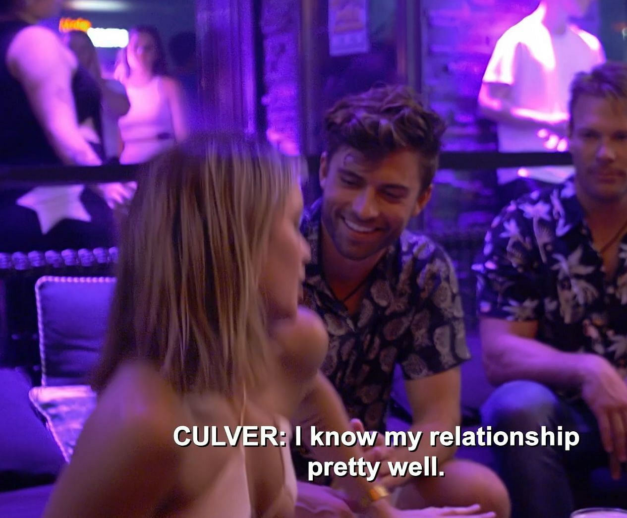 Jaimee and Luka flirt in the finale episode (Image via Bravo)