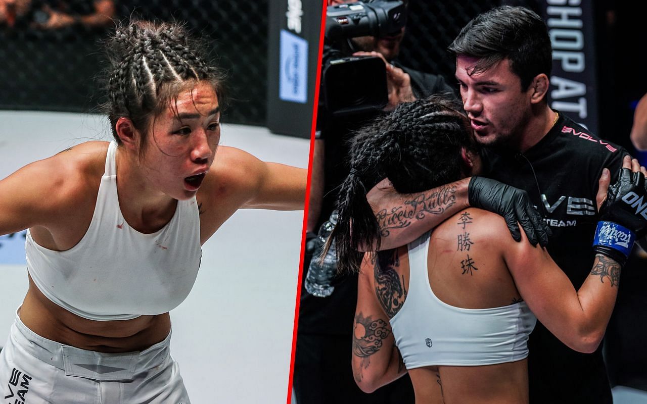 Angela Lee admits struggling with the pressure of the MMA world.