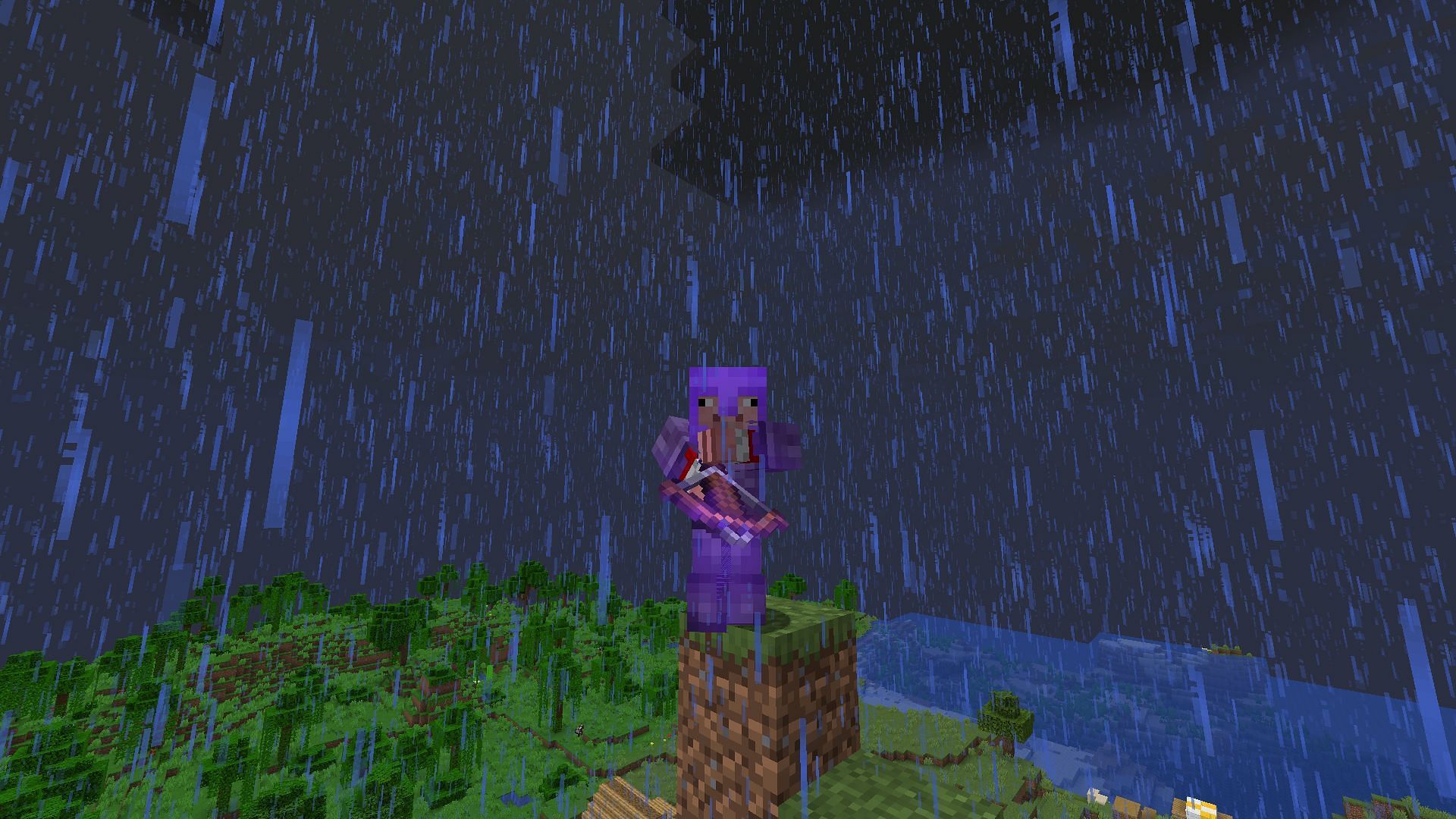 Weather pattern can be updated, bringing seasons to Minecraft (Image via Mojang)