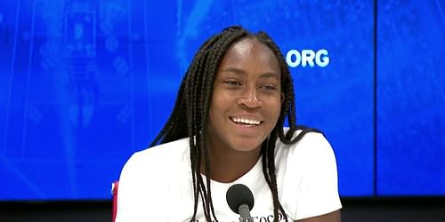 Coco Gauff at the US Open