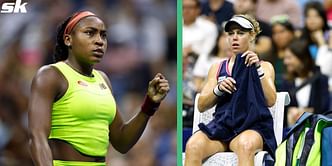 "They got that lick for Coco Gauff" - Fans react to Laura Siegemund almost getting hit on the body in US Open doubles after singles drama