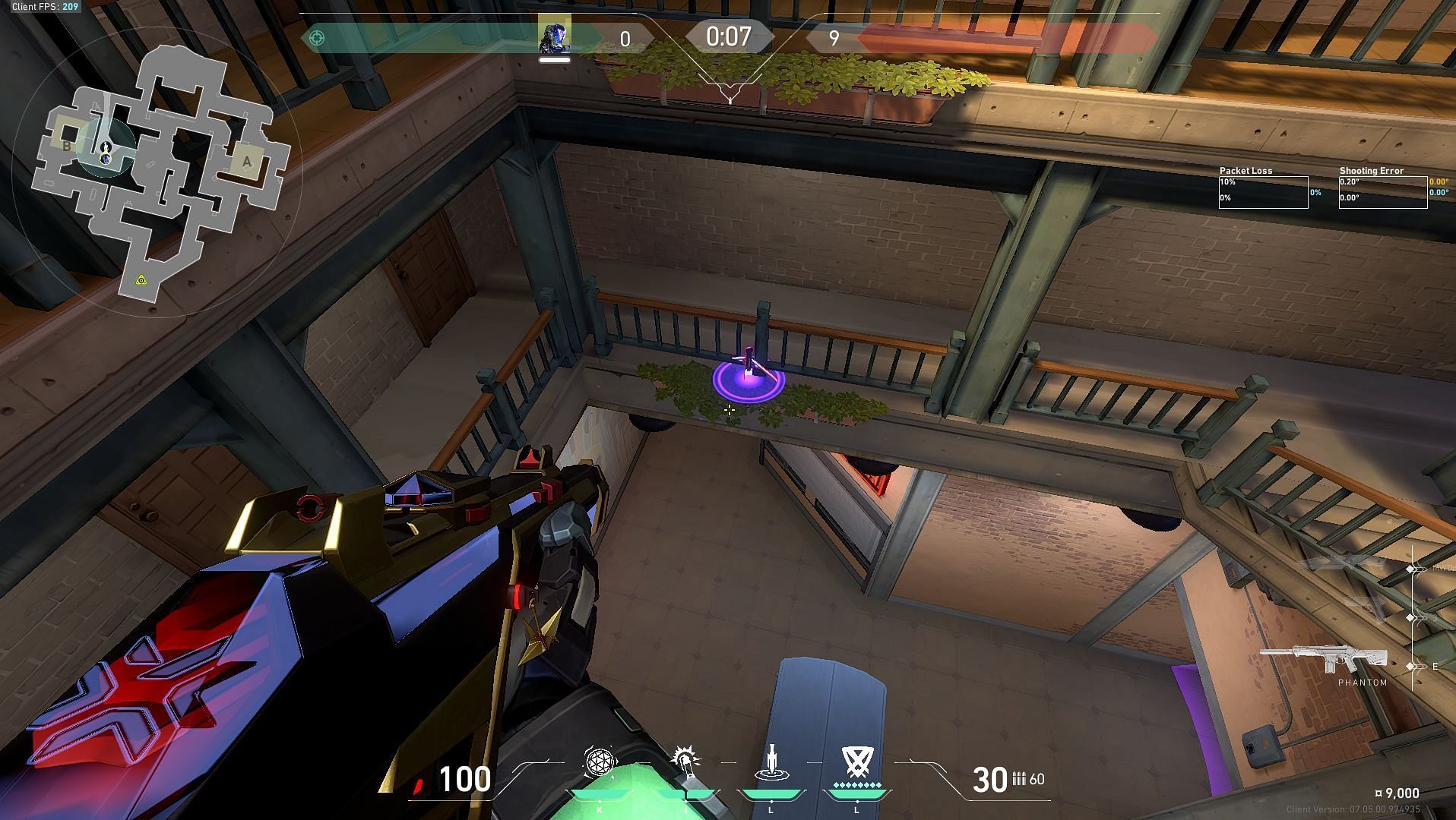 Enter caption Green box in B Lobby Knife (Image via Sportskeeda)