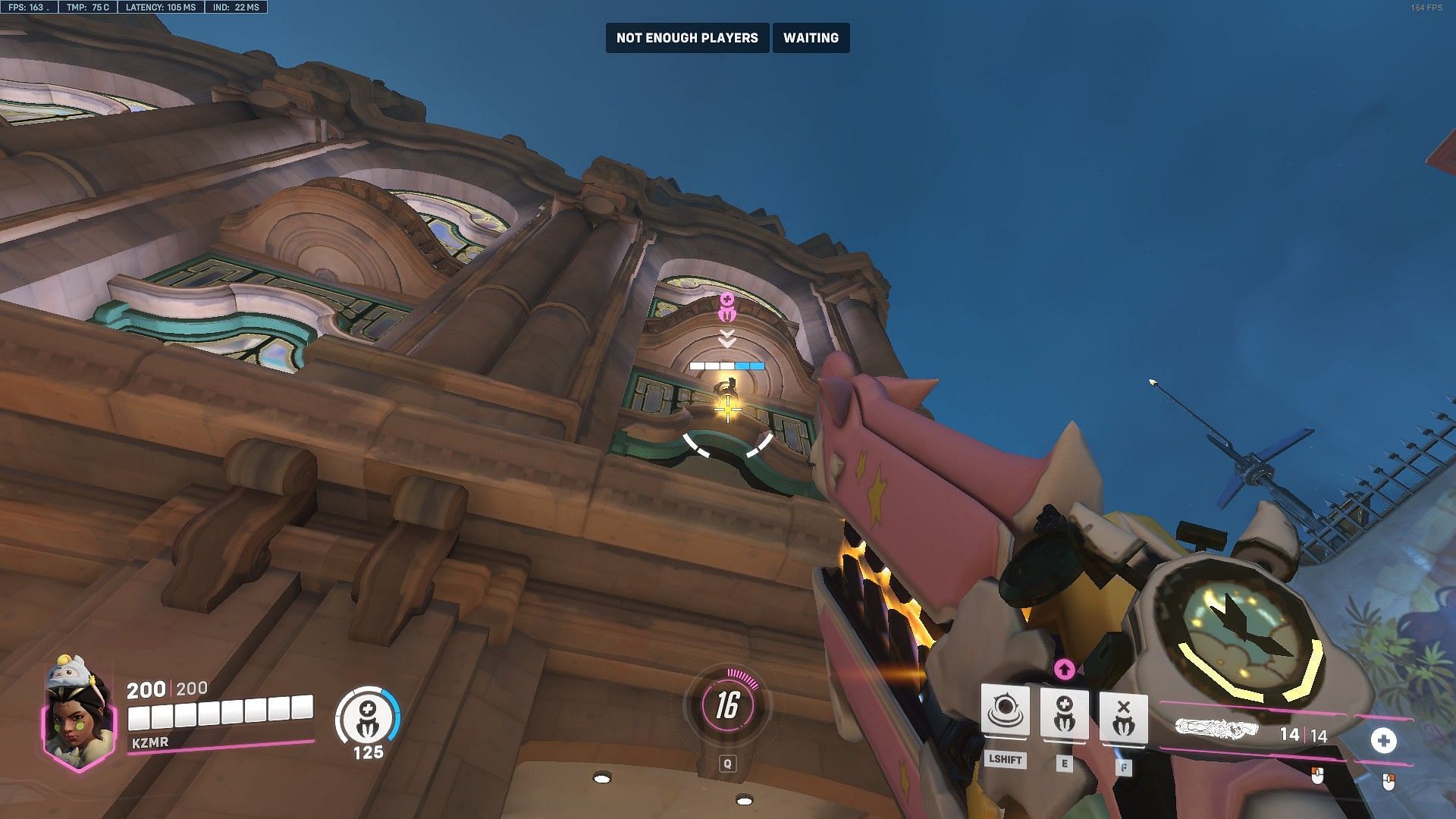 Healing Pylon in Overwatch 2&#039;s Havana (Image via Blizzard Entertainment)