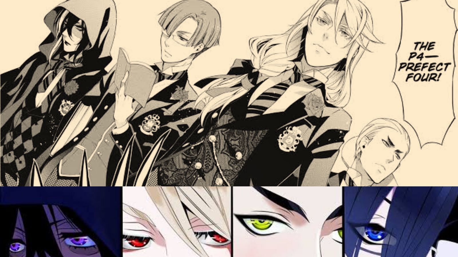 P4 from Black Butler: Public School Arc (Image via Sportskeeda)