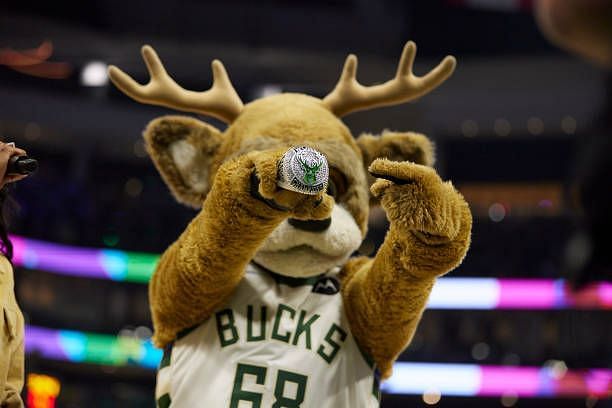 Milwaukee Bucks&#039; mascot, Bango the Buck
