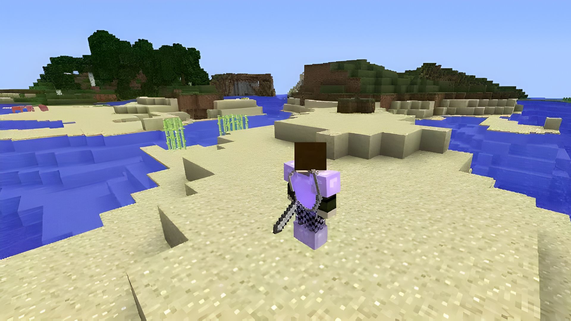 Mine &amp; Blade had some ideas about combat a while before Mojang (Image via Mine_and_Blade_admin/MinecraftSix)