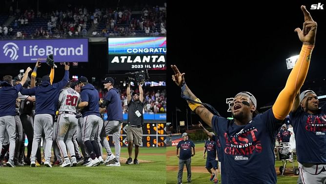 Braves fans delighted as team wins NL East for the 6th straight year: "Time to win a World Series now"