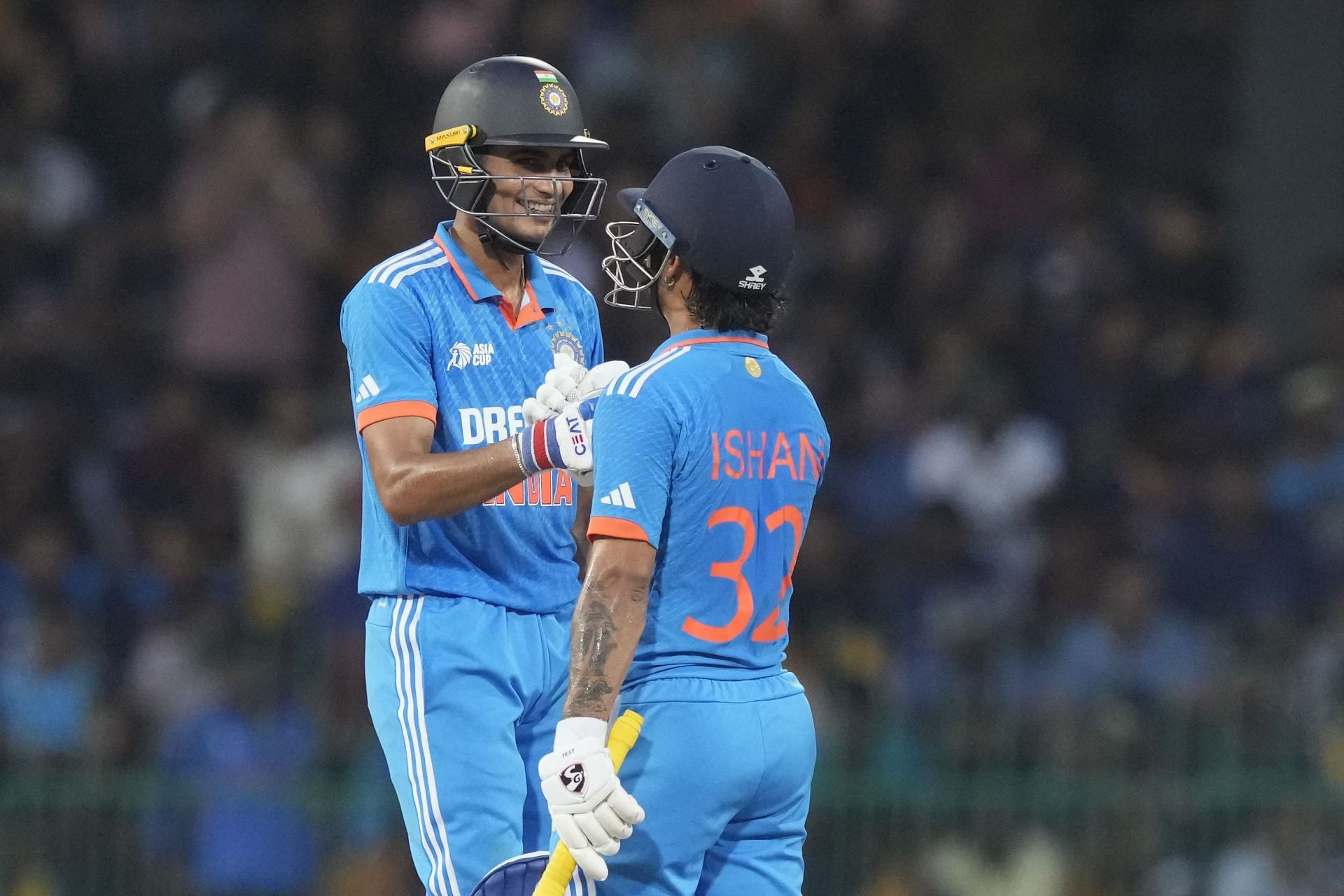 Shubman Gill [left] has been rested for the final ODI