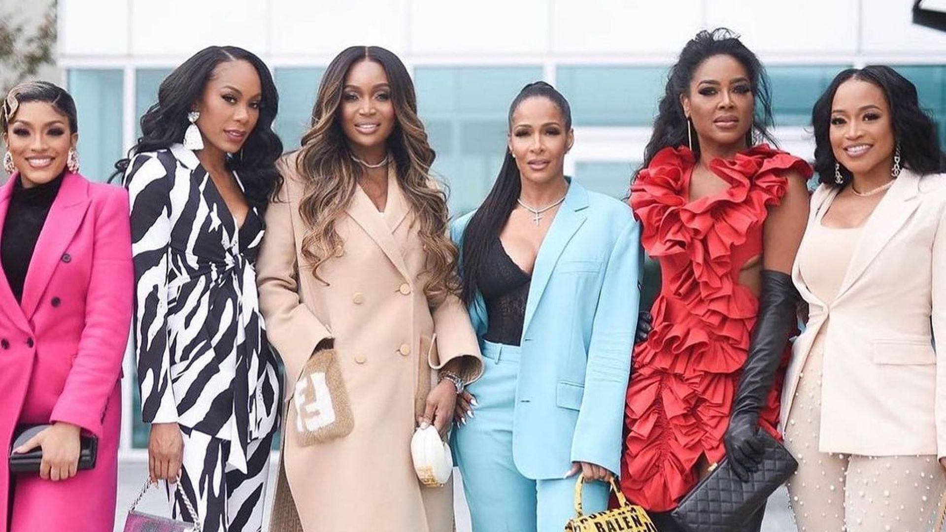 A reunion of epic proportions, courtesy of the RHOA ladies. (Image via Instagram/@drewsidora)