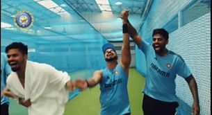 [Watch] "Never a dull day" - Shreyas Iyer and fielding coach win penalty shootout, celebrate in style amid Asia Cup 2023