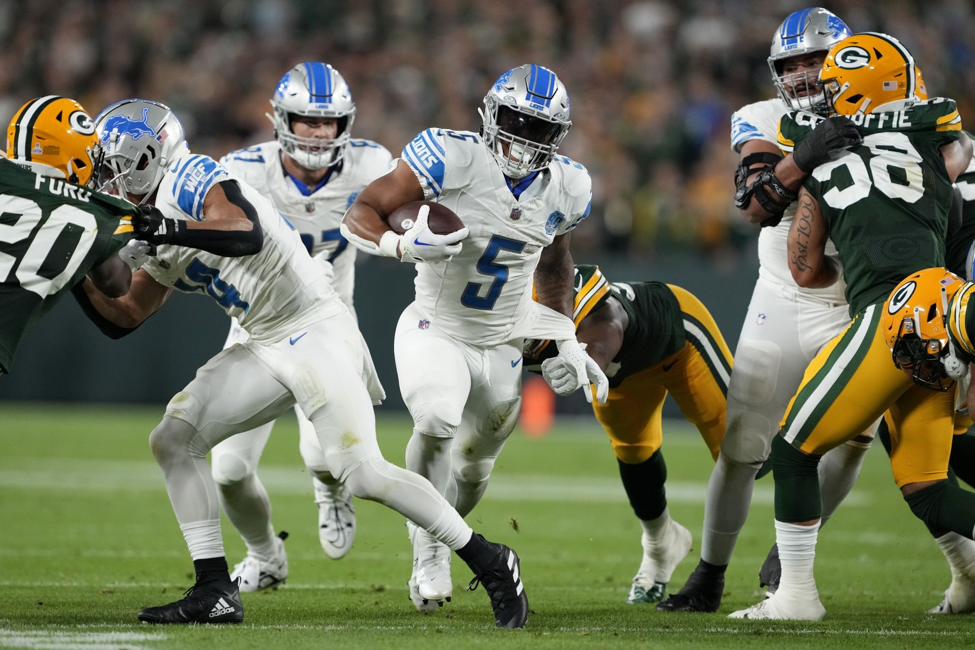 Lions' David Montgomery among key players to get murky injury