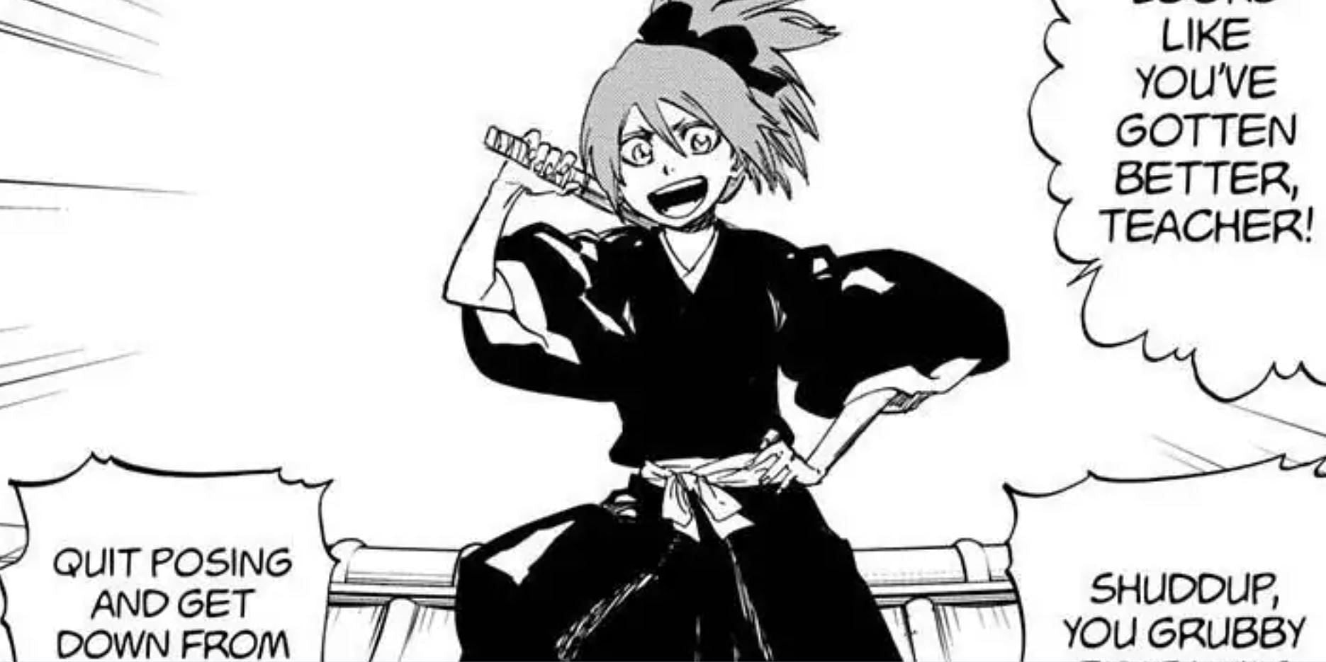 Ichika Abarai as seen in Bleach Hell Arc (Image via Shueisha)