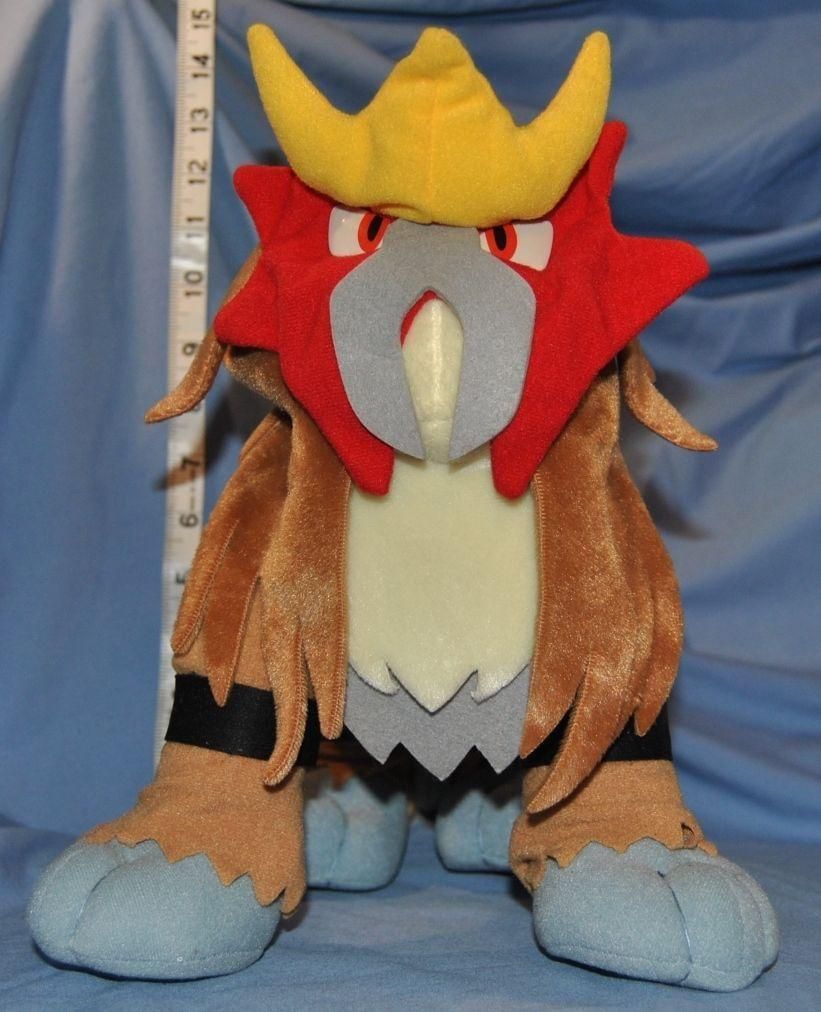 A smaller version of the Entei plush still fetches some decent cash (Image via The Pokemon Company)