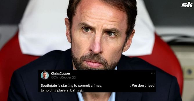 "The guy has to just be pure bantering us at this point" - England fans call out Gareth Southgate for picking 27-year-old star in XI against Scotland