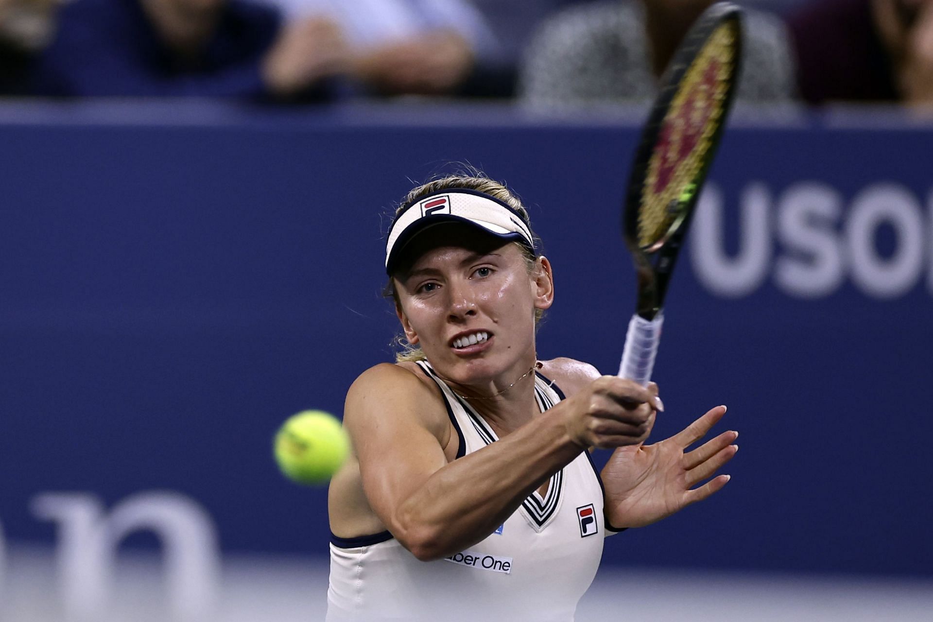 Ekaterina Alexandrova at the 2023 US Open.